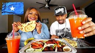 WHAT'S HAPPENING WITH THE WATER IN TEXAS?  OUR FIRST TIME TRYING SOMALI FOOD MUKBANG! 소 말리 음식 먹방!