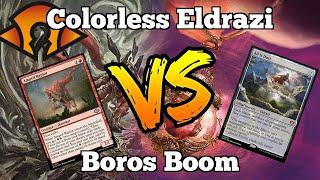 Colorless Eldrazi VS Boros Boom (Modern Horizons 3 Playtesting w/ @Yungdingo)
