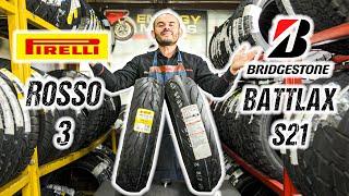 ¿Qué Llantas Compro Para mi Moto  | Bridgestone S21 VS Pirelli Diablo Rosso 3 |