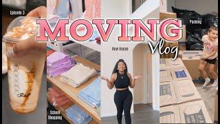 MOVING VLOG EP. 3  HOUSE TOUR • We Got Our Keys •  Packing & Shopping • Last Night In Our Old House