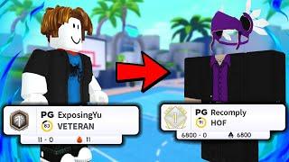 Taking STREAKS As A NOOB In Hoopz..  (Roblox Basketball)