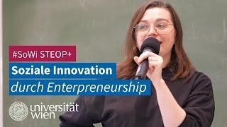 Soziale Innovation durch Entrepreneurship