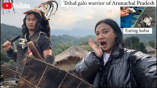 Tribal galo warrior of Aru Arunachal Pradesh || Arunachal Pradesh village lifestyle vlog 