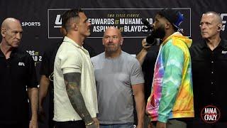 UFC 304 Pre Fight Press Conference FACE OFF Highlights