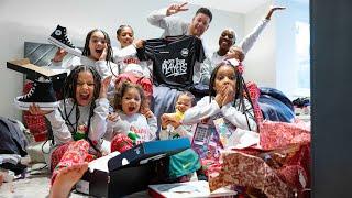 KIDS CHRISTMAS PRESENT OPENING || FIRST CHRISTMAS AT THE NEW HOUSE!!!