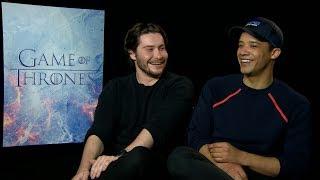 "Game of Thrones" Season 7 interview with Daniel Portman & Jacob Anderson