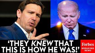 BREAKING NEWS: DeSantis Flays Media Over Biden's Mental Fitness After 'Painful' Debate Performance