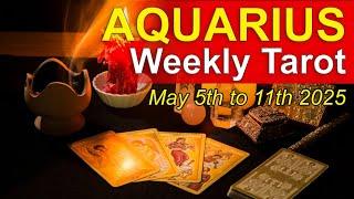AQUARIUS "HEARING ON A DECISION AQUARIUS!"  Weekly Tarot Reading May 5th to 11th 2025