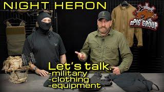 ePIG-Let’s talk: Night Heron from Israel - Next level apparel for unconventional warfare