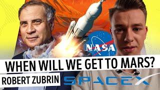 Mars mission in 2030. Robert Zubrin / Mustreader podcast