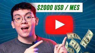 Como MONETIZAR un canal de YouTube desde cero en 2024