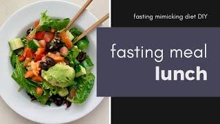Fasting Mimicking Diet DIY lunch prep