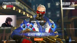 DAFRAN INSANE SOLDIER 76 - 43 ELIMS! OVERWATCH 2 TOP 500 SEASON 9