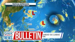 PAGASA - Bagong bagyo, nabuo sa labas ng PAR; 2 LPA, binabantaytan | GMA Integrated News Bulletin