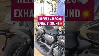 Keeway Benda V302C  Exhaust Sound  #shorts  Motorvibe Tamil