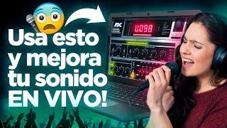 Cómo usar tu Laptop como procesador de efectos en VIVO | Tu voz va sonar INCREIBLE 