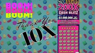 200X CASH BLITZ 10XMultiplier Found