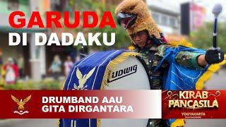 DRUMBAND AAU GITA DIRGANTARA - KIRAB PANCASILA 2022 MALIOBORO YOGYAKARTA