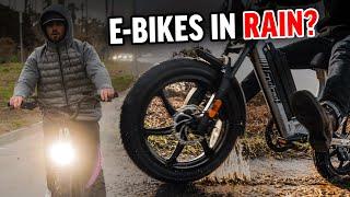 Can You Ride an E-Bike in the Rain?