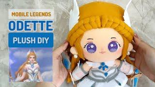 HANDMADE PLUSH Mobile Legends Odette Plush DIY | Tutorial Bikin Boneka Odette MLBB