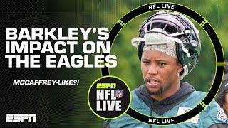 Can Saquon Barkley have a McCaffrey-like impact for the Eagles?  | NFL Live