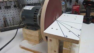 Make a Disk Sander