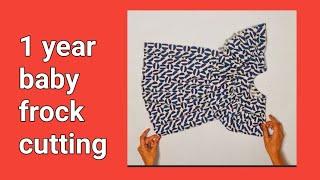 new style baby frock cutting idea | 1 year baby frock cutting tips | #frock | #cuttingandstitching