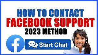 2023 METHOD!! How to contact facebook support - facebook customer service live chat