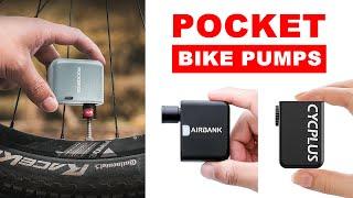  Pocket Electric Tire Pumps for Bike 2023 | AIRBANK, CYCPLUS, ROCKBROS, CYCLAMI Mini Tire Inflator