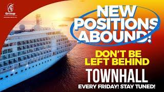 FULL SHOW - CTI Group Townhall - Cruise Jobs - Are you looking for a new challenge? A new career?