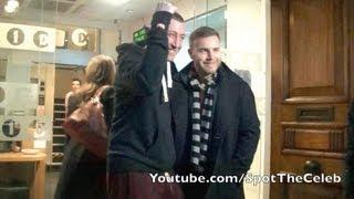 Gary and Chris Arriving At The Radio 1 Studio in London 3rd December 2012