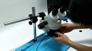 Trinocular Stereo Microscope