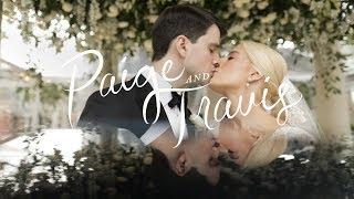 Paige & Travis // Custom Marchesa Dress // Elms Mansion Wedding Video