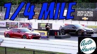 2016 Camaro SS vs 2014 Nissan GTR | Drag Race | HD