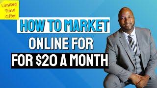 Nowsite Marketing| How to Market online for as low as $20 a month | Nowsite