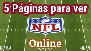 5 Páginas para ver la NFL online