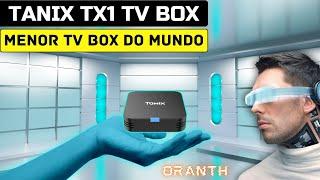 TANIX TX1 THE SMALLEST TV BOX IN THE WORLD - REVIEW AND UNBOXING