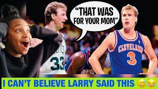 Disrespectful Larry Bird Moments of All Time | Jasmine TV Reacts