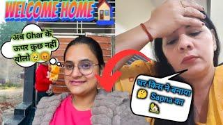 Sapna ne kyu diya house tour kaise banaya ghar? @snappygirls02 Sharda gahlawat vlogs