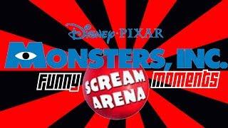 Monsters Inc. Scream Arena Funny Moments - Chaos, I'm Stuck, Countdowns