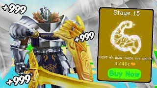 I Unlocked Stage 15 Body Alter & New Angel Bloodline In Roblox No Limit Lifting Simulator