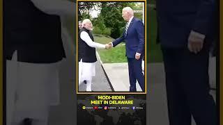 PM Modi US Visit: India's PM Modi Meets US President Joe Biden | WION Shorts