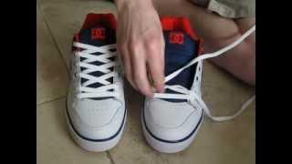 Simple How To Lace Shoes Normal Way and with No Bow