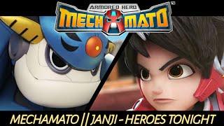 Mechamato | Janji - Heroes Tonight (Lyrics Video)