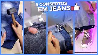 5 Consertos de Roupas Jeans Que Toda Costureira Precisa Saber!