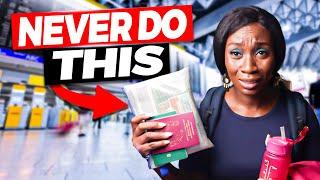 TSA Line MISTAKES to AVOID in 2024! (10 Must-Know Airport Security Tips)