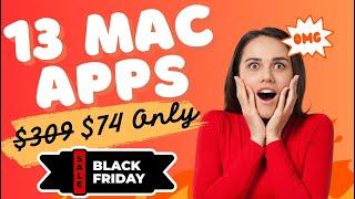 13 Mac Apps Bundle  $74 Only | Black Friday Sale