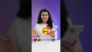 Make WhatsApp Stickers on your own! #whatsapptricks #whatsappstickers #youtubeshorts