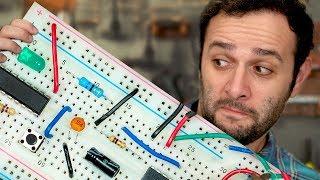 Como funciona uma protoboard #ManualMaker Aula 3, Vídeo 2