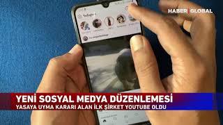 Yeni Sosyal Medya Düzenlemesinde Yasaya Uyma Kararı Alan İlk Şirket Youtube oldu